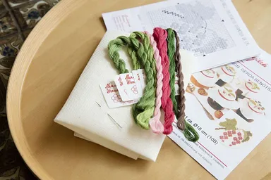デンマーク刺繍のキットもたくさん