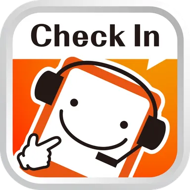 テレビdeチェックイン　ロゴ