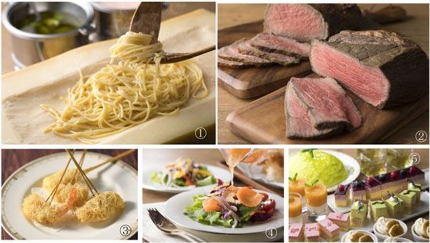 爽やかな季節にぴったりの美味しさを集めた
「初夏のグルメバイキング」開催
2018年5月1日（火）～6月30日(土)
吉祥寺第一ホテル2階　バイキング「パークストリート」にて