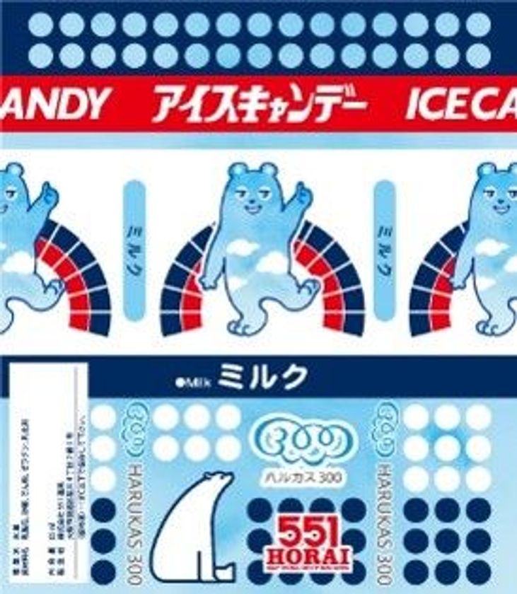 「ハルカス３００（展望台）」×「５５１蓬莱」
大阪２大名物コラボレーション商品を販売します！