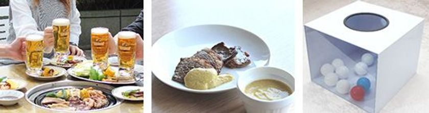 【夏の恒例】開放的な屋外テラスで楽しむビアガーデン！
「スカイビアテラスBEER＆B.B.Q.」オープン
5月5日（土・祝）より　呉阪急ホテルにて