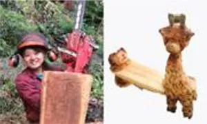 丸太切り大会＆チェーンソー・パフォーマンスショー