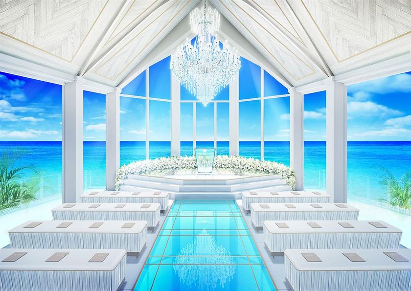 グアムで最も美しい白砂のオンザビーチチャペル
ジュエル・バイ・ザ・シー
 アット ハイアット リージェンシー グアム
2019 年 1 月にリニューアルオープン！