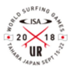 2018 ISAワールドサーフィンゲームス実行委員会のロゴ