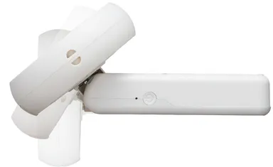 好きな角度に無段階で調節可能