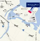 MARINE & WALK YOKOHAMA地図