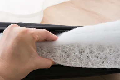 3Dベッド／シニア用の底材はエアー素材と固綿の2層構造