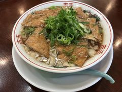 背脂×油揚げで未知の味わい！尾道ラーメン専門店「丸ぼし」が新メニュー「尾道おいなりラーメン(730円)」を発売！