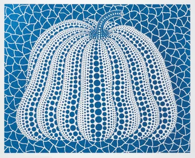 かぼちゃB 1999年 シルクスクリーン・ラメ