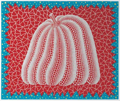 Amour pour toujoursCitrouille(II) 2000年 シルクスクリーン・ラメ