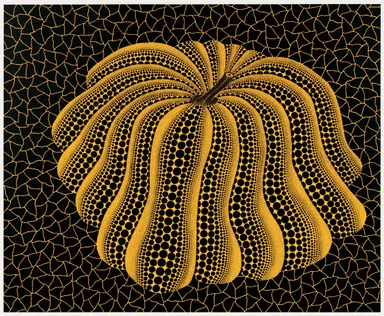 かぼちゃのひるね 1993年 シルクスクリーン