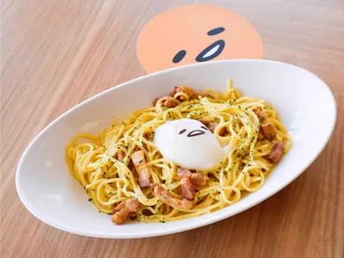 しがらみが多い…　 とろーり半熟玉子と厚切りベーコンのカルボナーラ　1,030円＋税