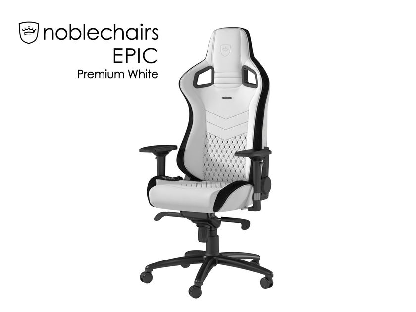 ドイツの高級ゲーミングチェアnoblechairsに新モデル登場 純白レザーが ...