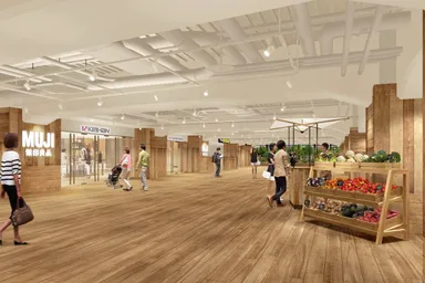 枚方市駅 中央口コンコース(イメージ)