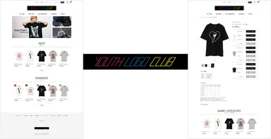「YOUTH LOGO CLUB」ブランド公式サイト