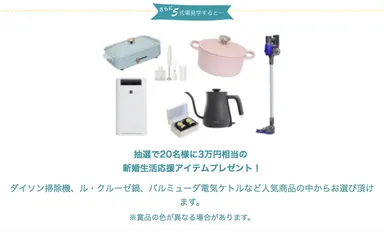 キャンペーンプレゼントアップ2