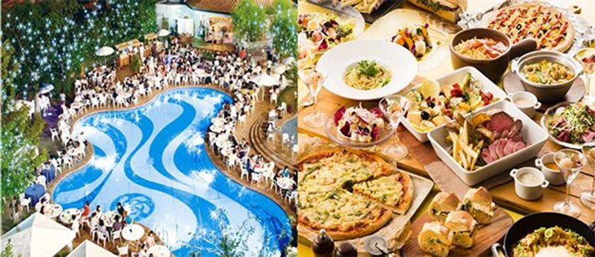 【時間無制限で食べ飲み放題】
ホテルで満喫！街ナカリゾート　プールサイド ビアガーデン2018
2018年6月1日（金）よりオープン