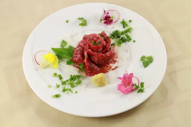 鮮馬刺し霜降り・上赤身セット