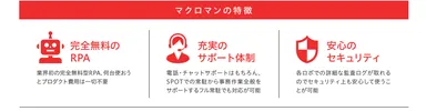 マクロマンの特徴