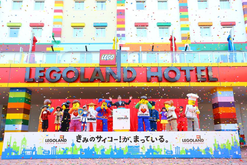 たくさんのレゴブロックにかこまれて、次の日までずっとワクワク！
LEGOLAND Japan Hotel
2018年4月28日（土）グランドオープン