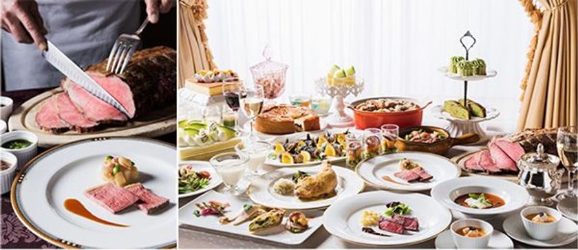 ライブキッチンから贈るフランス料理を、心行くまで
夏の美味が揃う「SUMMER FAIR（サマーフェア）」
〔夜限定〕 ローストビーフやフォワグラのフランなど、
贅沢時間を演出　2018年6月1日（金）より
1階 ビュッフェ&カフェレストラン「ナイト&デイ」にて