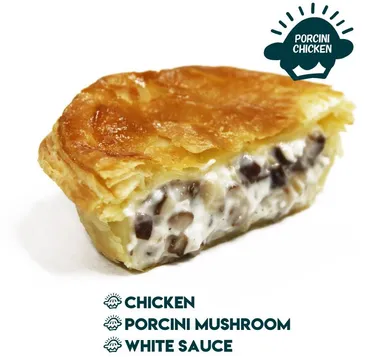 PORCINI CHICKEN PIE
