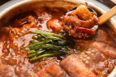 四川風デトックス鍋 2