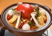 トマトチーズ鍋 1