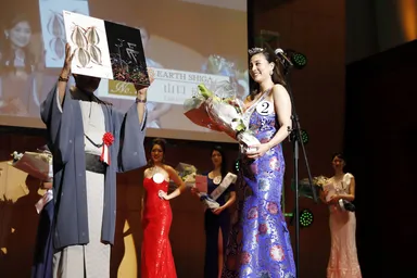 ミス・アース滋賀山口成美さん