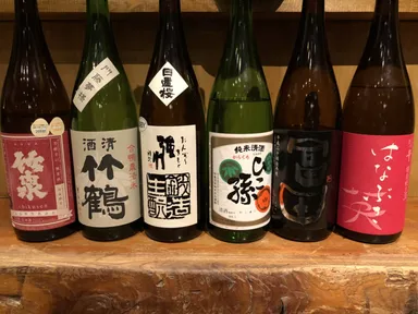 こだわりの日本酒