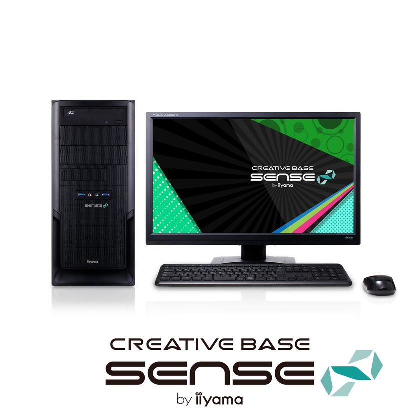 iiyama PC「SENSE∞(センス インフィニティ)」より
NVIDIA(R) Quadro(R) P600と
インテル(R) Core(TM) i7-7800Xを
搭載したクリエイター向けミドルタワーパソコンを発売