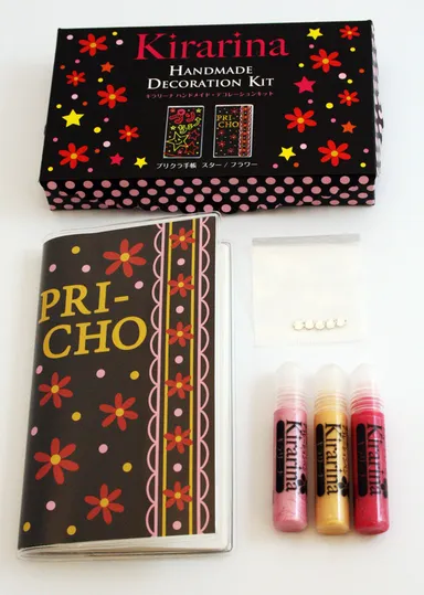 プリクラ手帳　フラワー