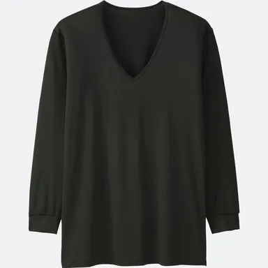 エアリズムVネックT(9分丈）