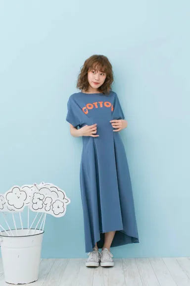 PBP510×高橋愛スウェットワンピース