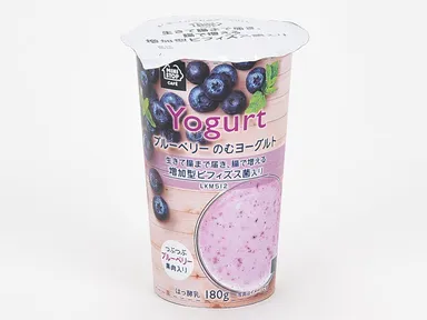 ブルーベリーのむヨーグルト