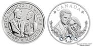 「ヘンリー王子ご成婚記念コイン」各種が5月10日登場　ロイヤルウェディングを祝福する公式記念貨