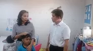 タイの難聴教室での活動風景