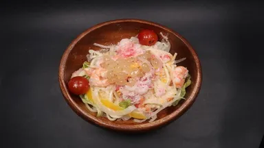 サラダに＋「お酢」と「食物繊維」(2)