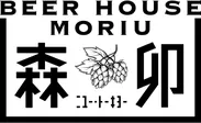 「BEER HOUSE　森卯」ロゴ