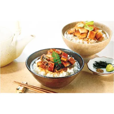 うなぎと鱧のひつまぶしセット