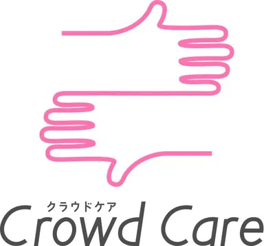 クラウドケアのロゴ縦