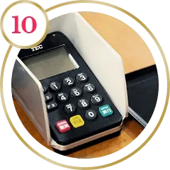 多彩な支払方法！式後後払いもOK！