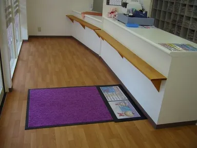 「床広告くん」＋足拭マット