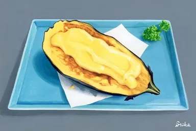 茄子味噌田楽イラスト