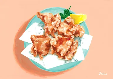 唐揚げイラスト