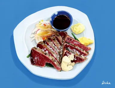 鰹のタタキイラスト