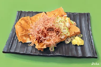 厚揚げイラスト