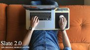 MacBook専用！バンブー素材の膝置きデスク「Slate 2.0」クラウドファンディング開始から7日で目標金額50万円を達成