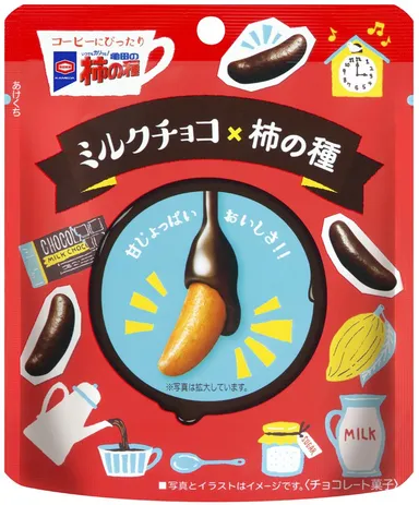 38g 亀田の柿の種 ミルクチョコ