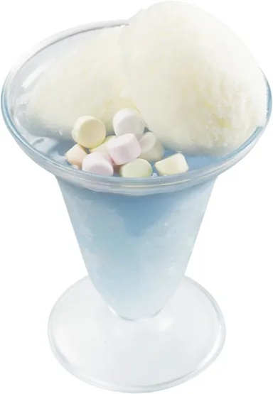 『練乳かき氷ソーダ』280円（＋税）